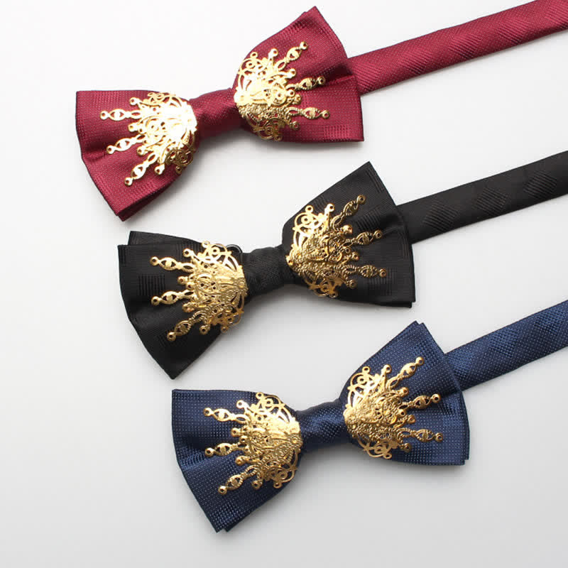 Men's Mosaic Bling Sunburst Bow Tie - image 5