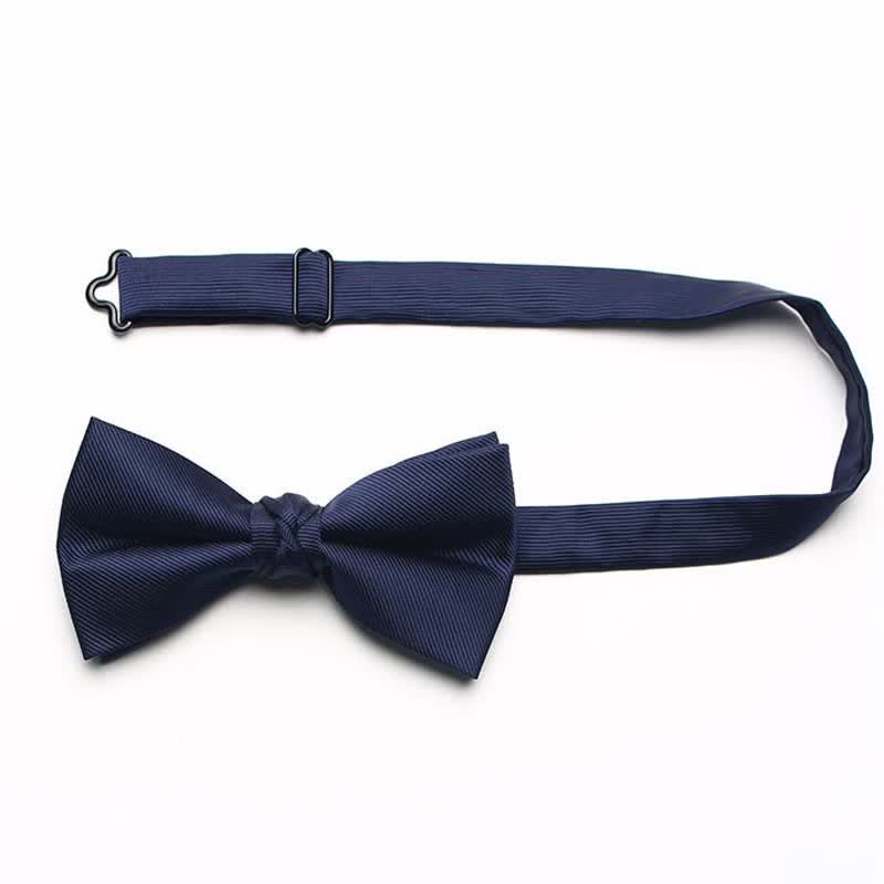 Men's Antique Yarn-dyed Jacquard Bow Tie - image 28