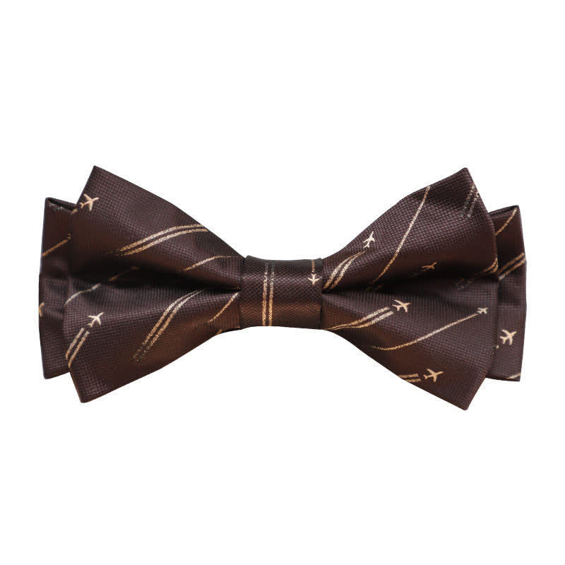 Men's Stylish Striped Dots Bow Tie - image 3