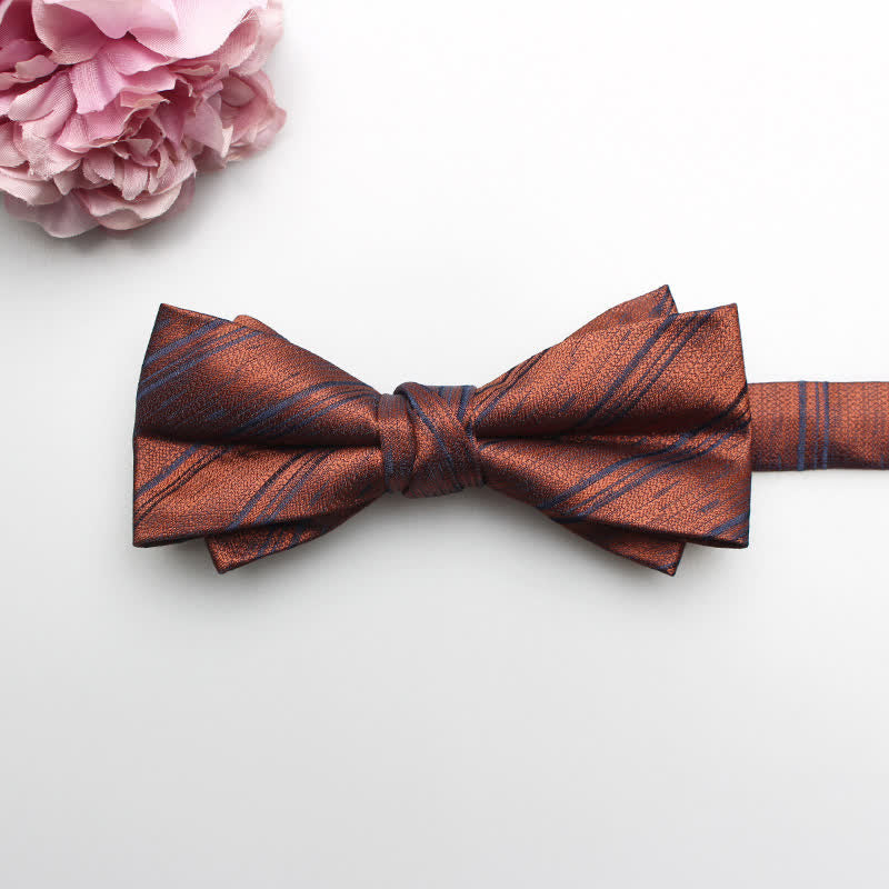 Men's Classical Formal Printed Bow Tie - Style #12 - image 13