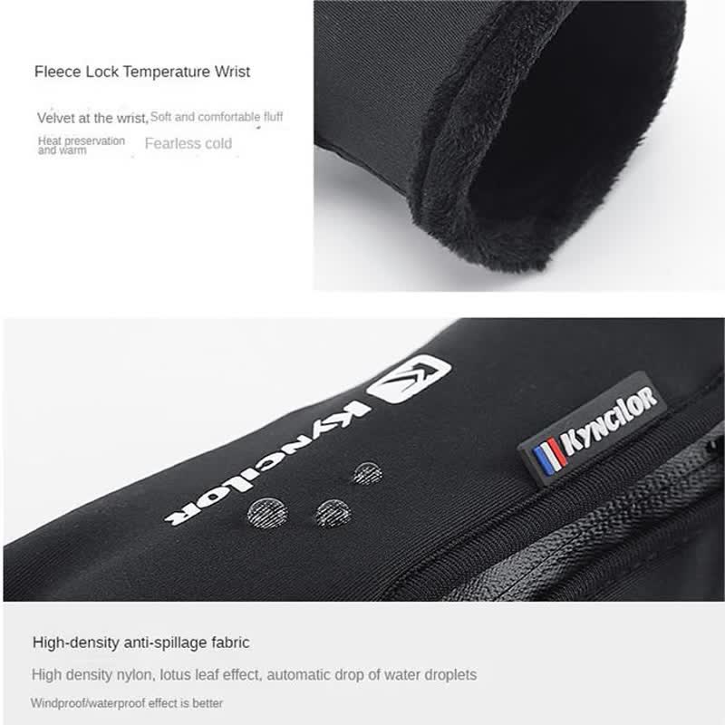 Outdoor Cycling Waterproof Zipper Tactical Gloves - image 7