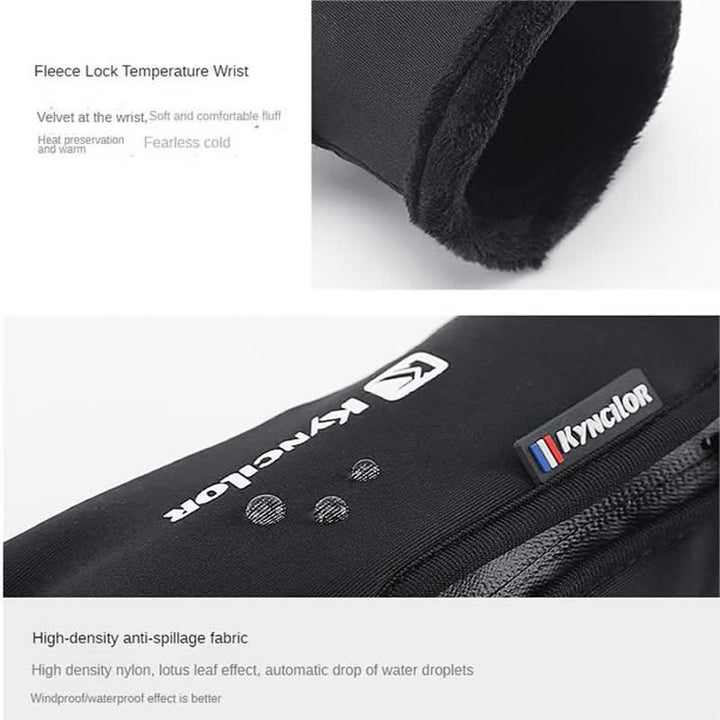 Outdoor Cycling Waterproof Zipper Tactical Gloves - image 7