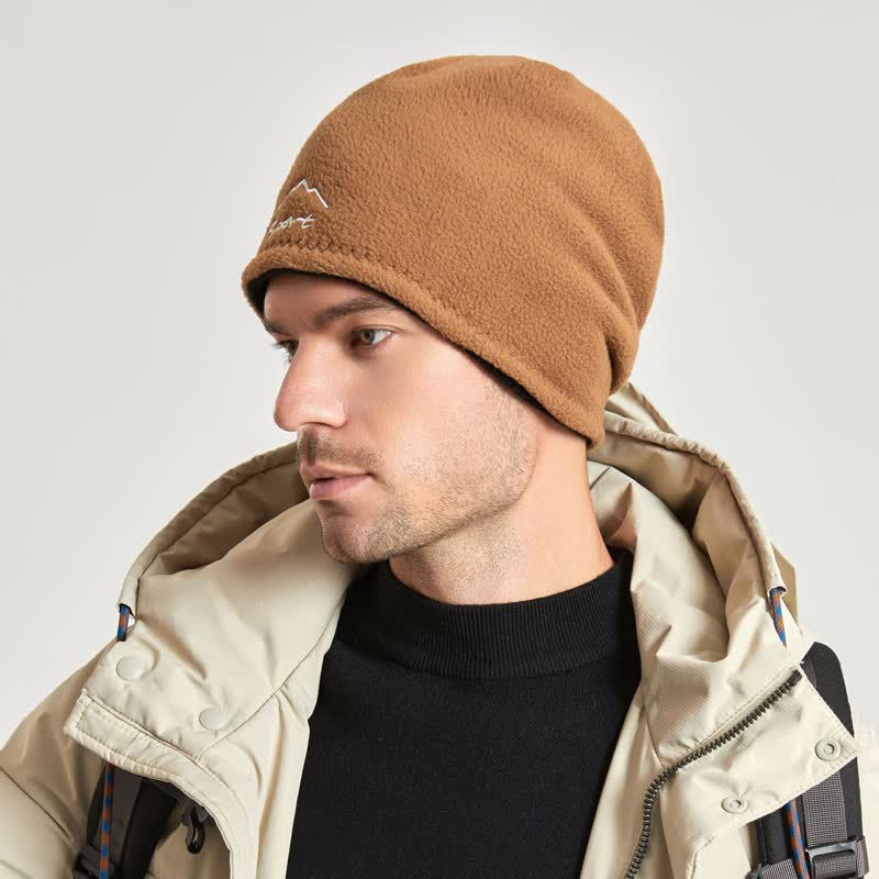 Windproof Polar Fleece Reversible Warm Hat - image 5