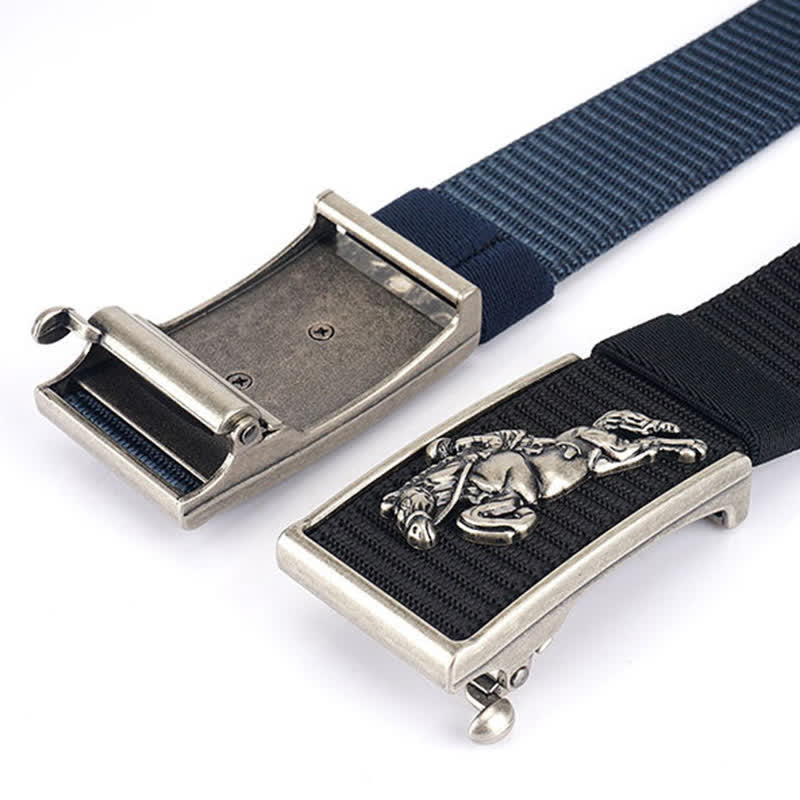 Men's Horseback Riding Nylon Belt - image 5
