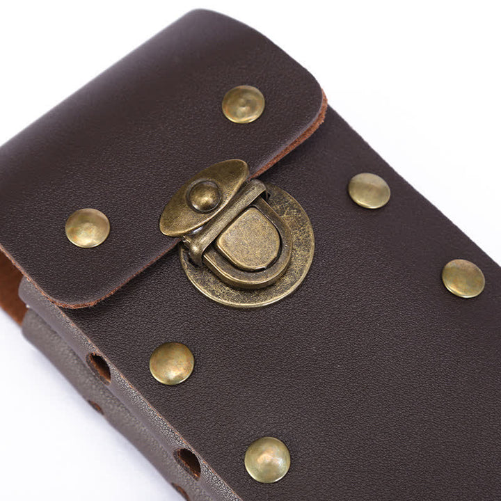Vertical Double Layers Phone Case Belt Bag - image 2
