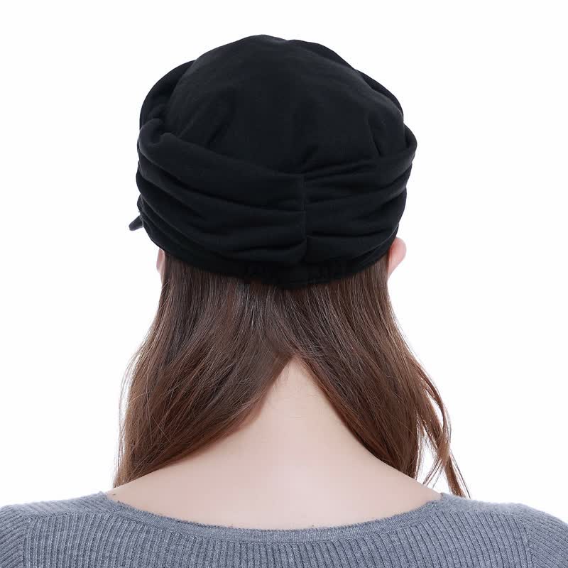 Women's Soft-Brimmed Hat Pleated Baseball Cap - image 4