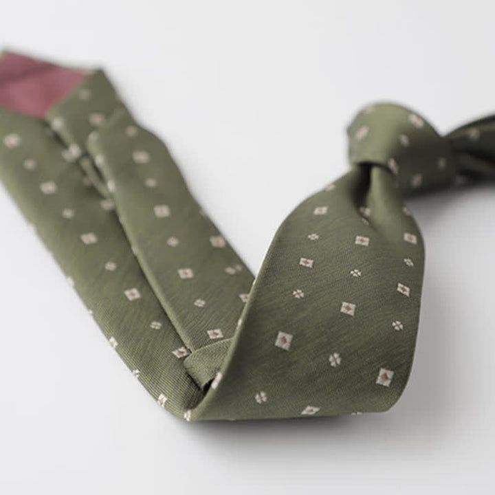 Men's Quiet Spring Green Necktie - image 2