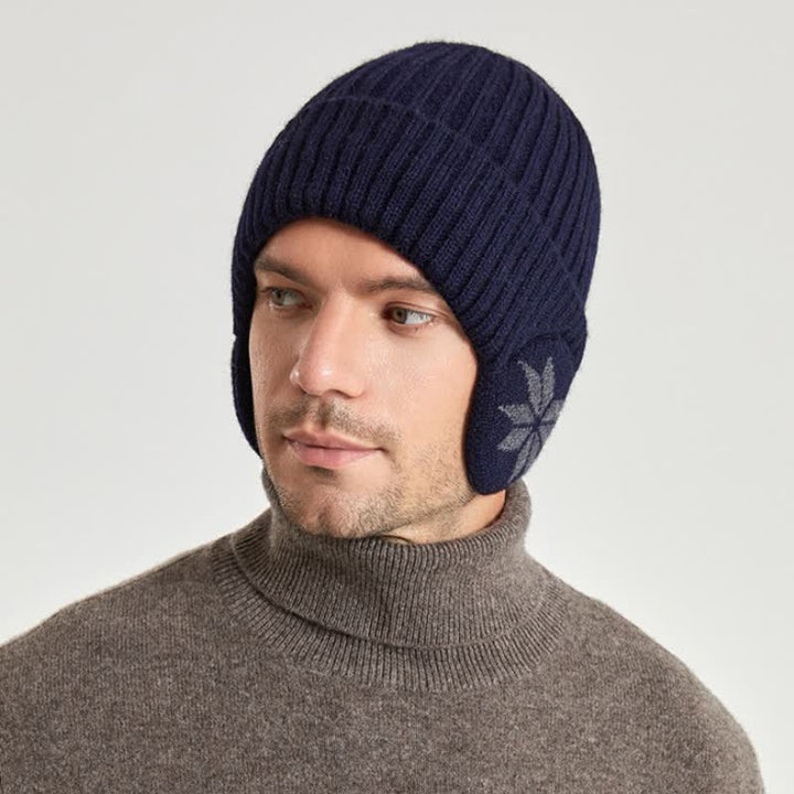 Unisex Winter Warm Thickened Beanie Knitted Hat - image 7