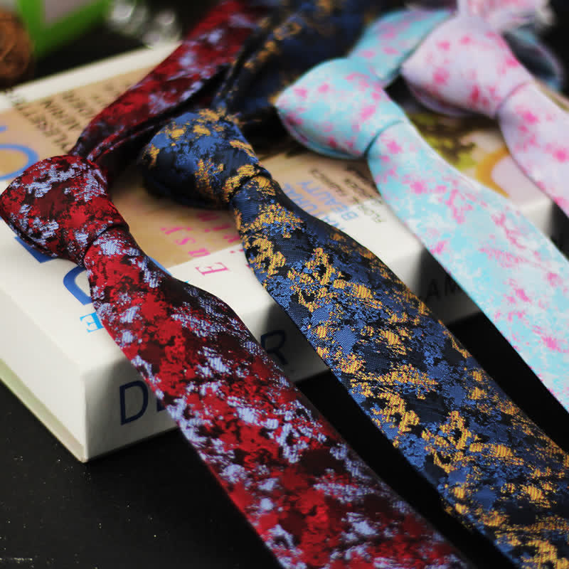 Men's Fresh Splash Graffiti Necktie - image 0