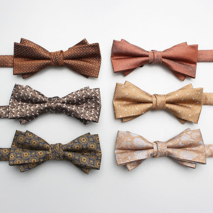 Men's Classical Formal Printed Bow Tie - image 1