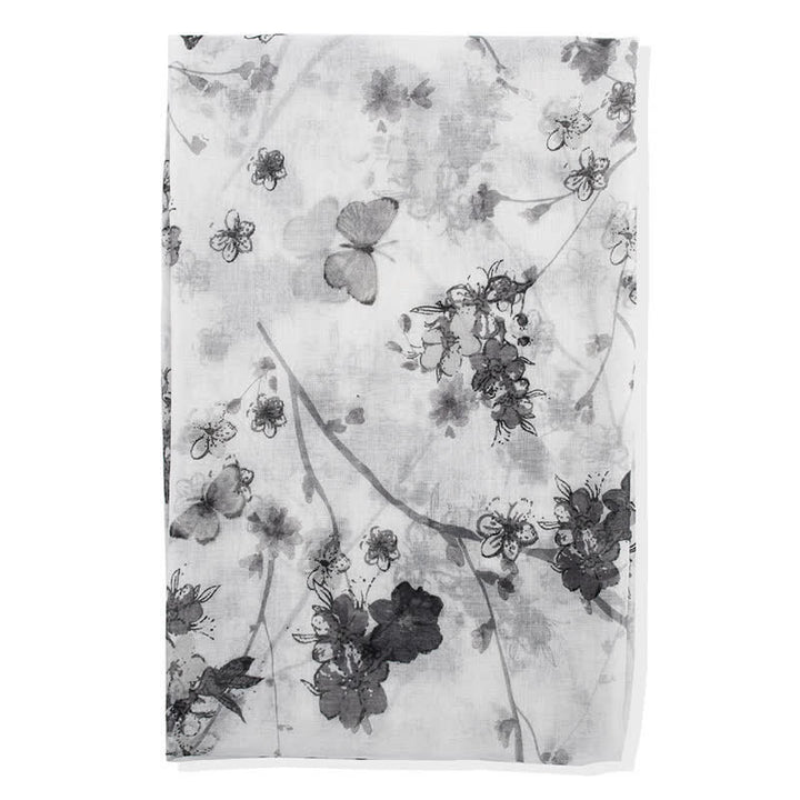 Women's Elegant Vibrant Floral Long Wrap Scarf - image 13
