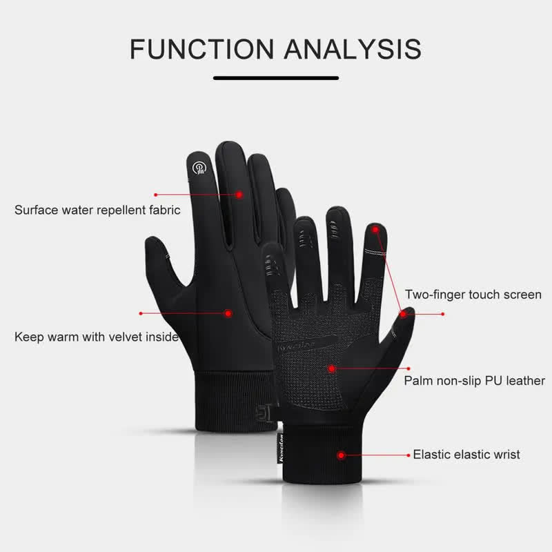 Winter Riding Touch Screen Stretchable Tactical Gloves - image 3