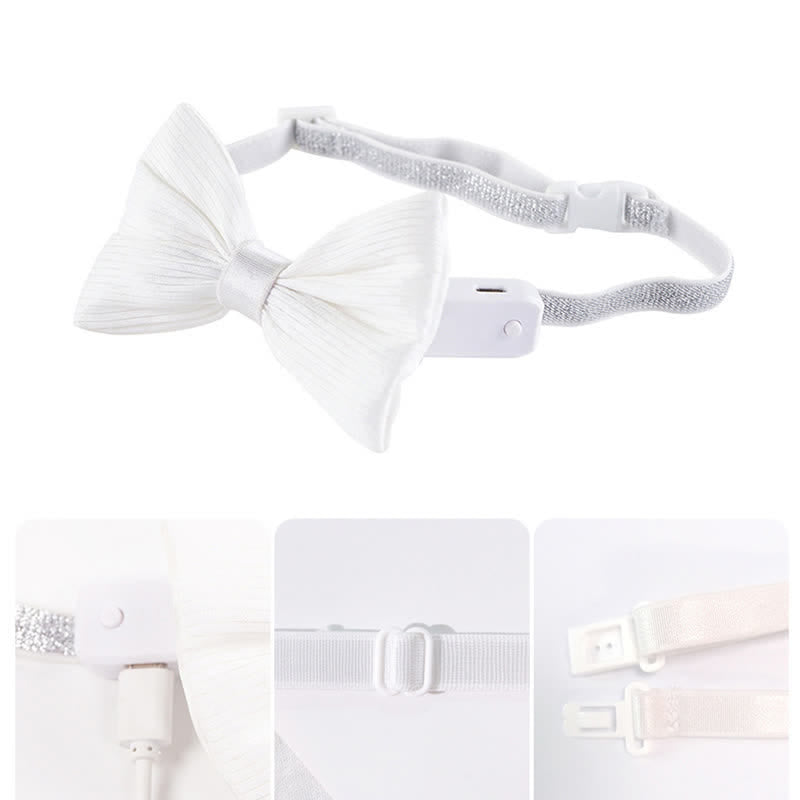 Men's Rechargeable Magical LED Bow Tie - image 7
