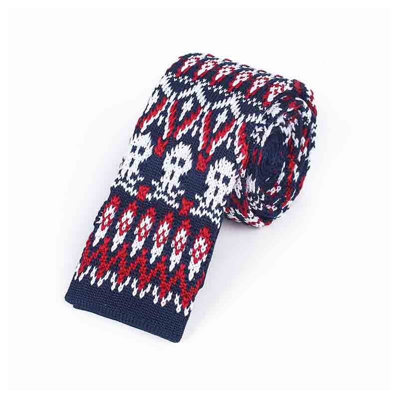 Men's Exotic Skinny Knitted Necktie - Style #1 - image 0