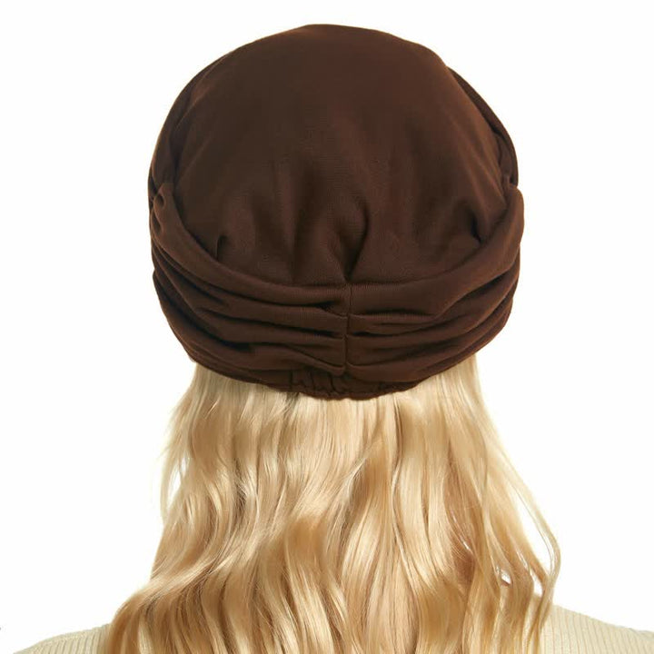 Women's Soft-Brimmed Hat Pleated Baseball Cap - image 10