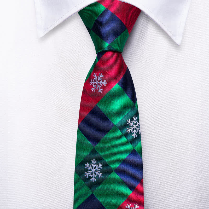 Men's Novelty Christmas Santa Vibe Element Necktie - image 1