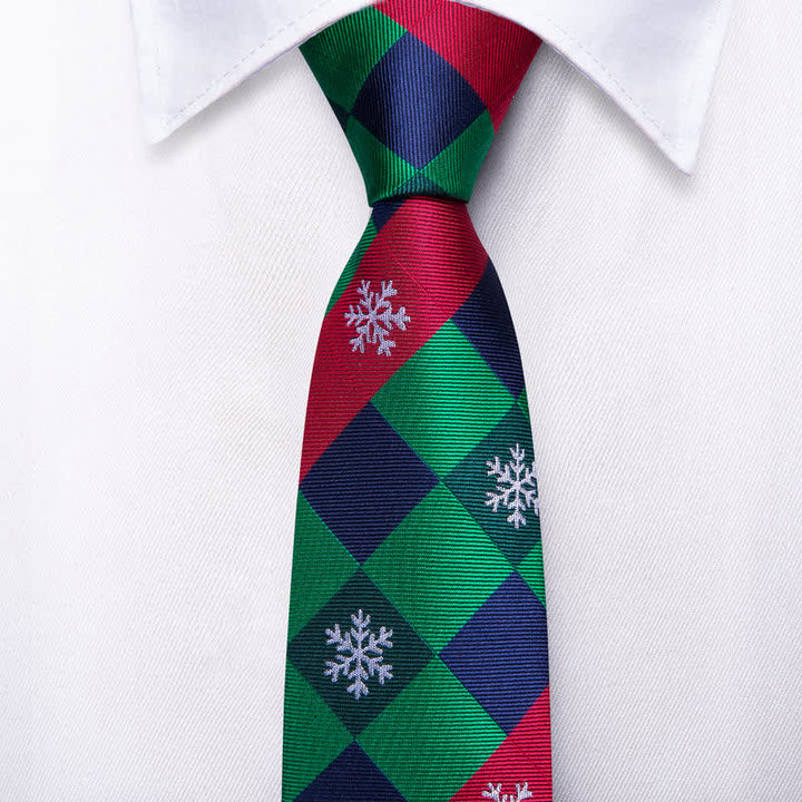 Men's Novelty Christmas Santa Vibe Element Necktie - image 1
