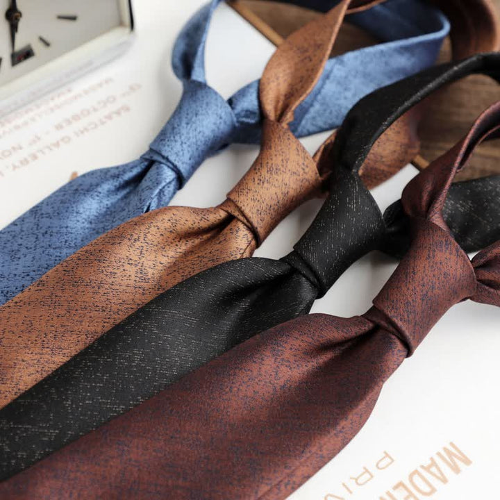 Men's Melange Color Solar System Necktie - image 1