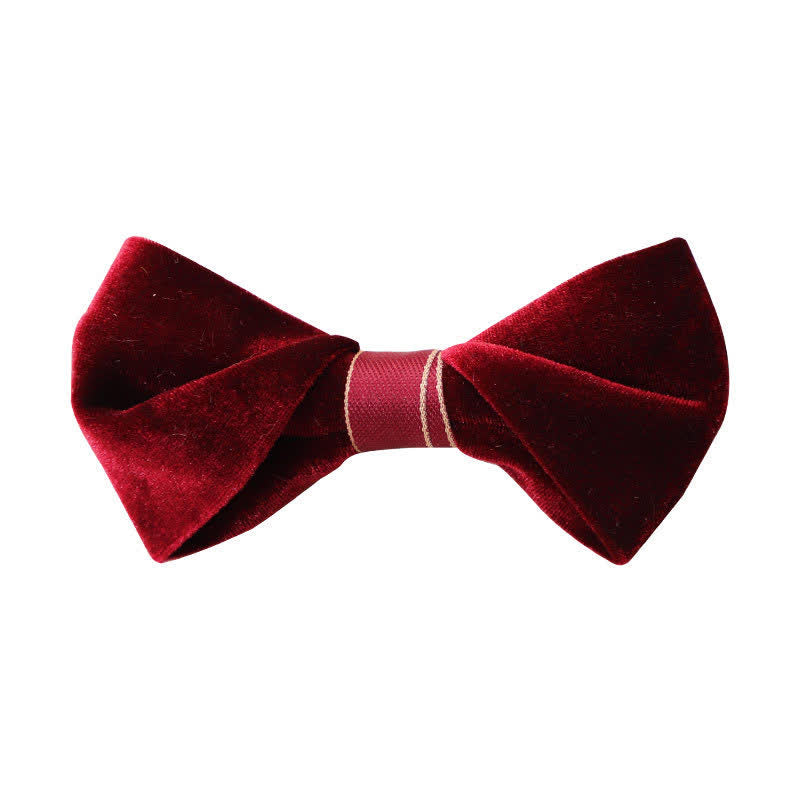 Men's Advanced Velvet Twist Bow Tie - image 10