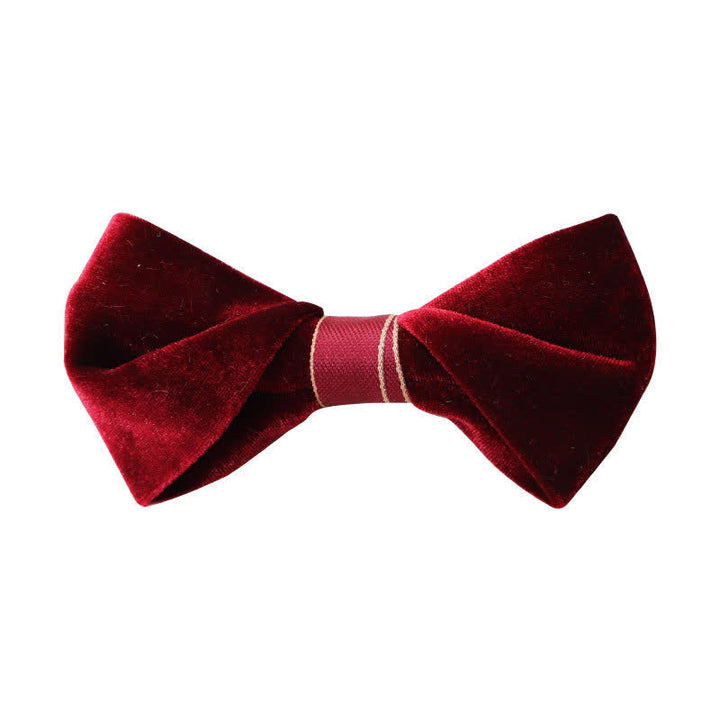 Men's Advanced Velvet Twist Bow Tie - image 10