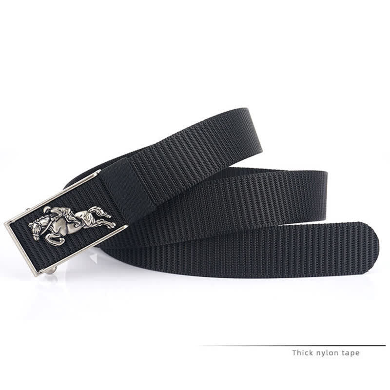 Men's Horseback Riding Nylon Belt - image 6