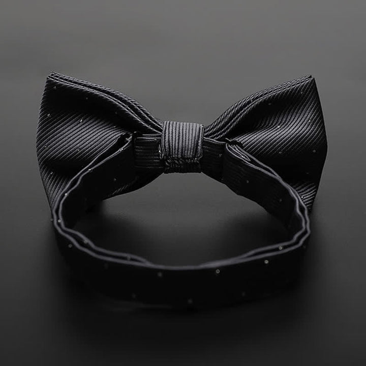 Men's Polka Dotted Formal Tuxedo Bow Tie - image 4