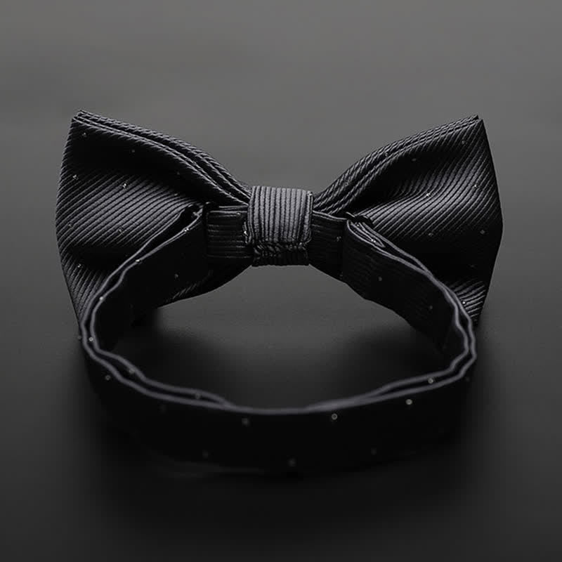 Men's Polka Dotted Formal Tuxedo Bow Tie - image 4