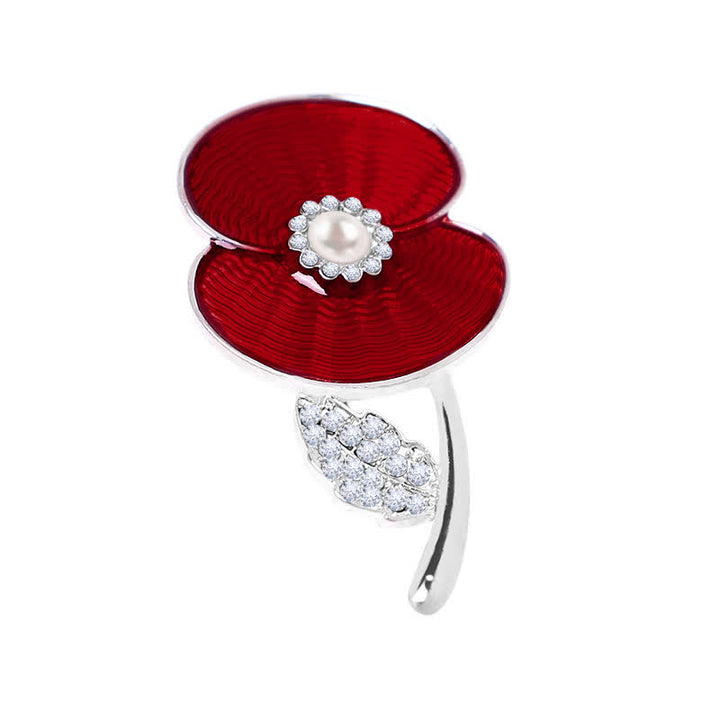 Women's Remembrance Day Poppy Brooch - image 3