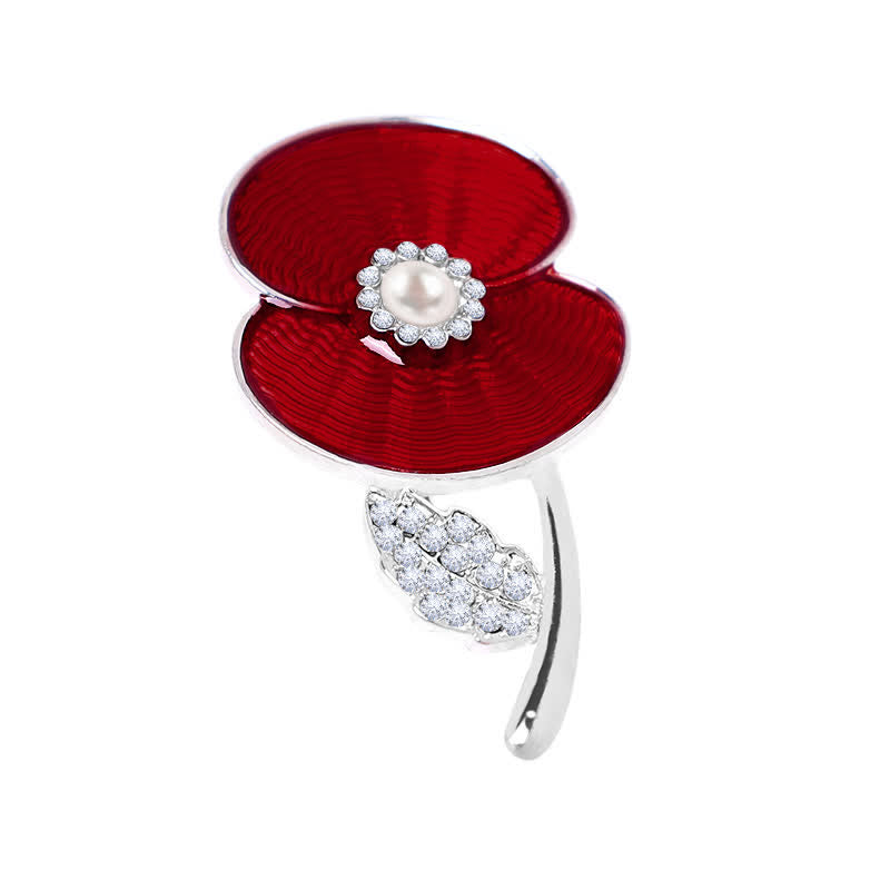 Women's Remembrance Day Poppy Brooch - image 3