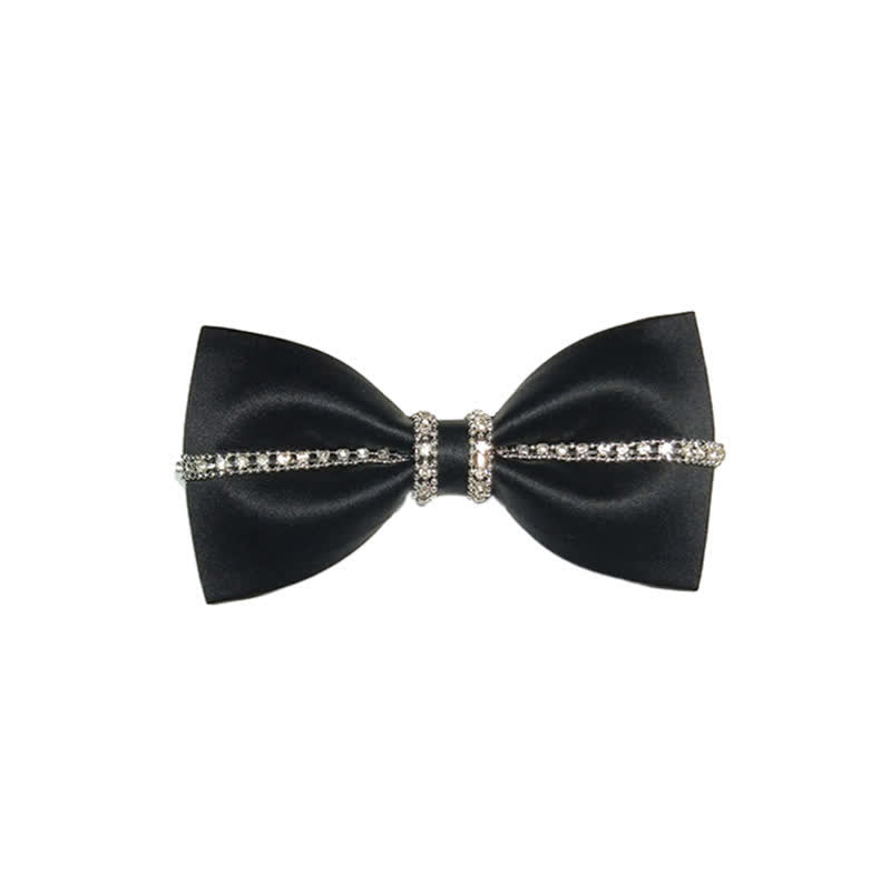 Men's Luxurious Formal Ceremony Bow Tie - Black - image 1