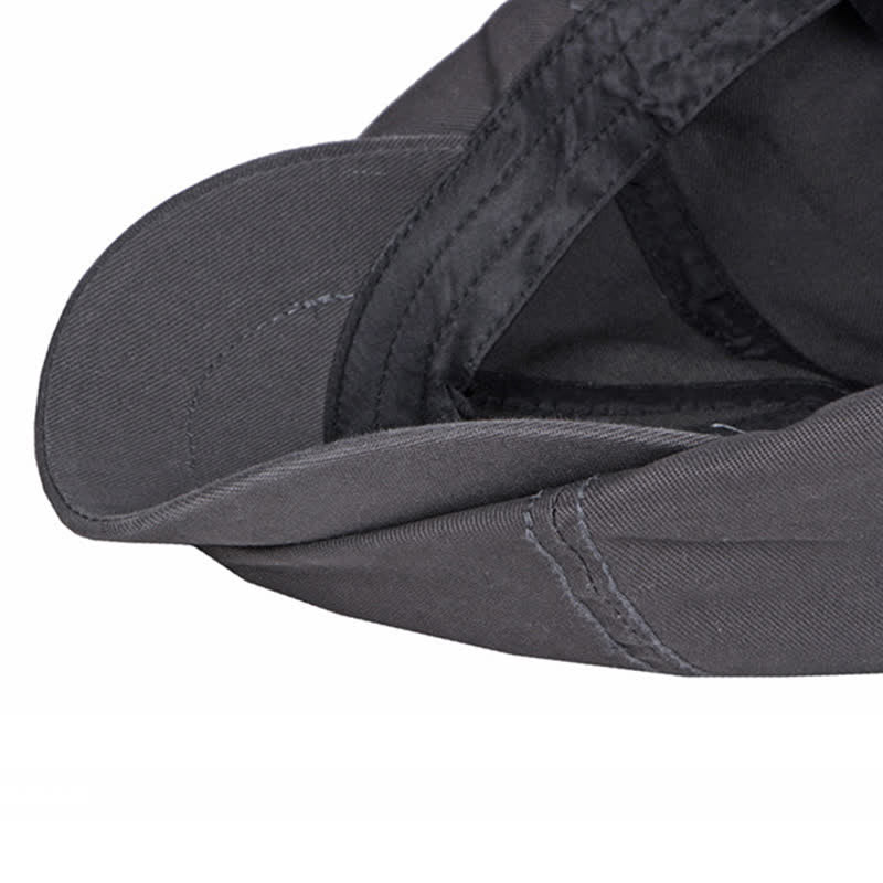 Casual Solid Color Cotton Daily Beret Cap - image 8