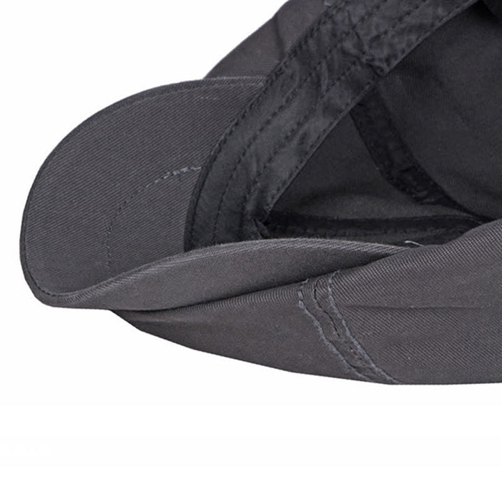 Casual Solid Color Cotton Daily Beret Cap - image 8
