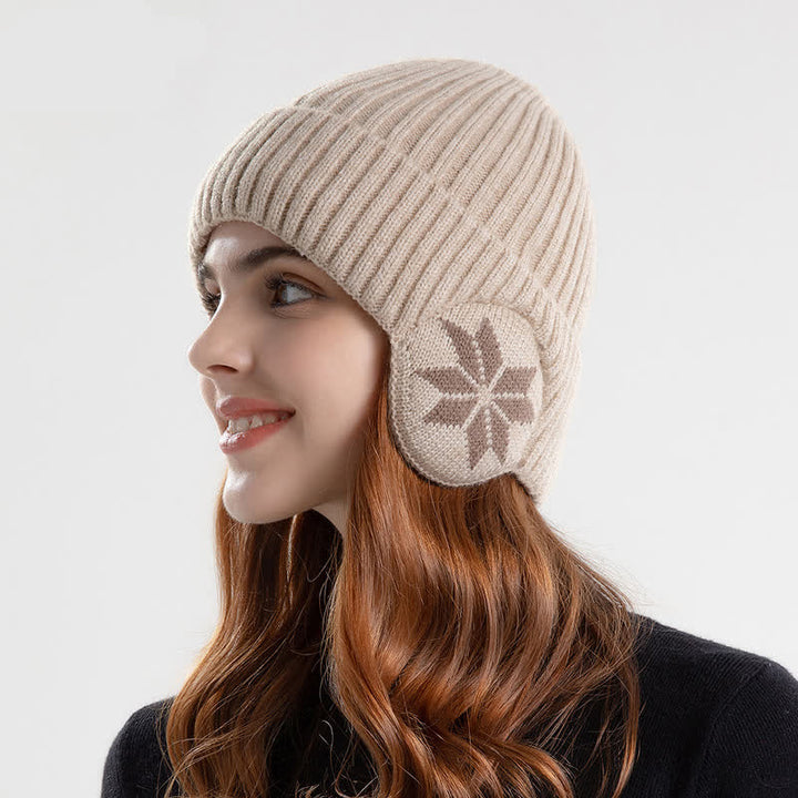 Unisex Winter Warm Thickened Beanie Knitted Hat - image 2