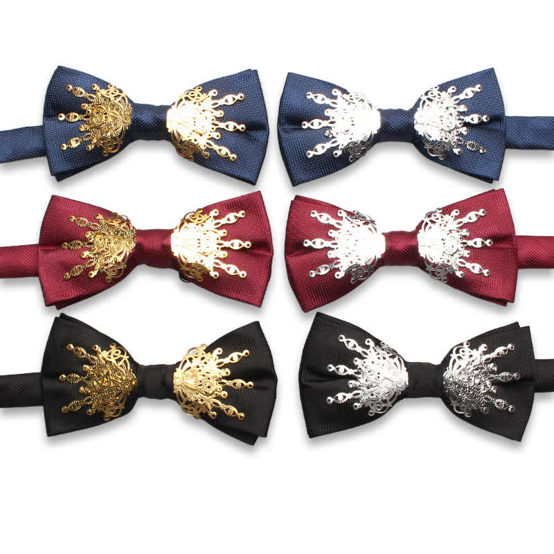 Men's Mosaic Bling Sunburst Bow Tie - image 0
