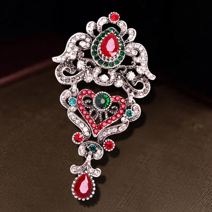 Women's Classical Waterdrop Banquet Brooch - image 6