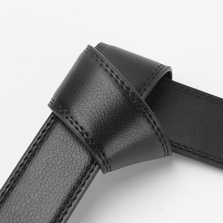 Men's Dragon Business Automatic Ratchet Leather Belt - image 8