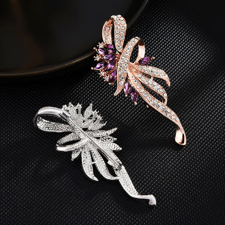 Women's Charming Bauhinia Flower Brooch - image 3