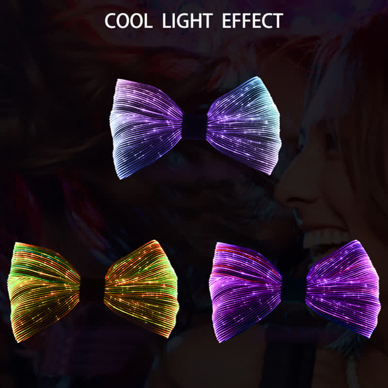 Men's Rechargeable Magical LED Bow Tie - image 5
