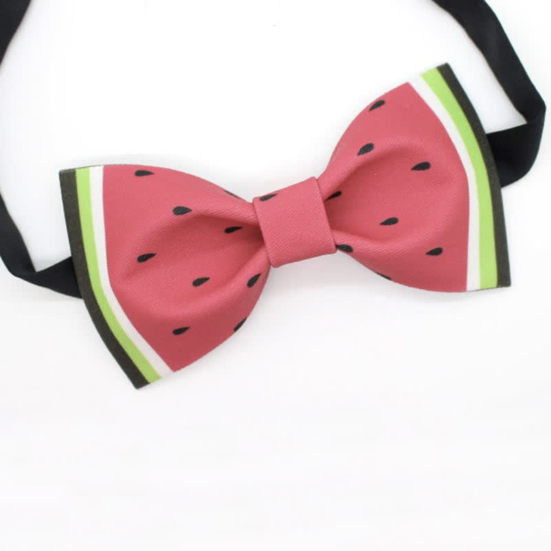 Men's Summer Watermelon Bow Tie - image 1