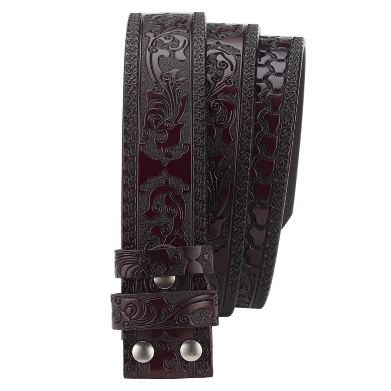 Men's Playing Cards Poker Gambling Leather Belt - image 3