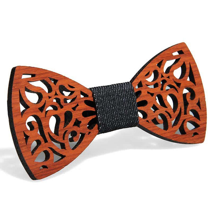Men's Creative Funny Wooden Bow Tie - Style #5 - image 7