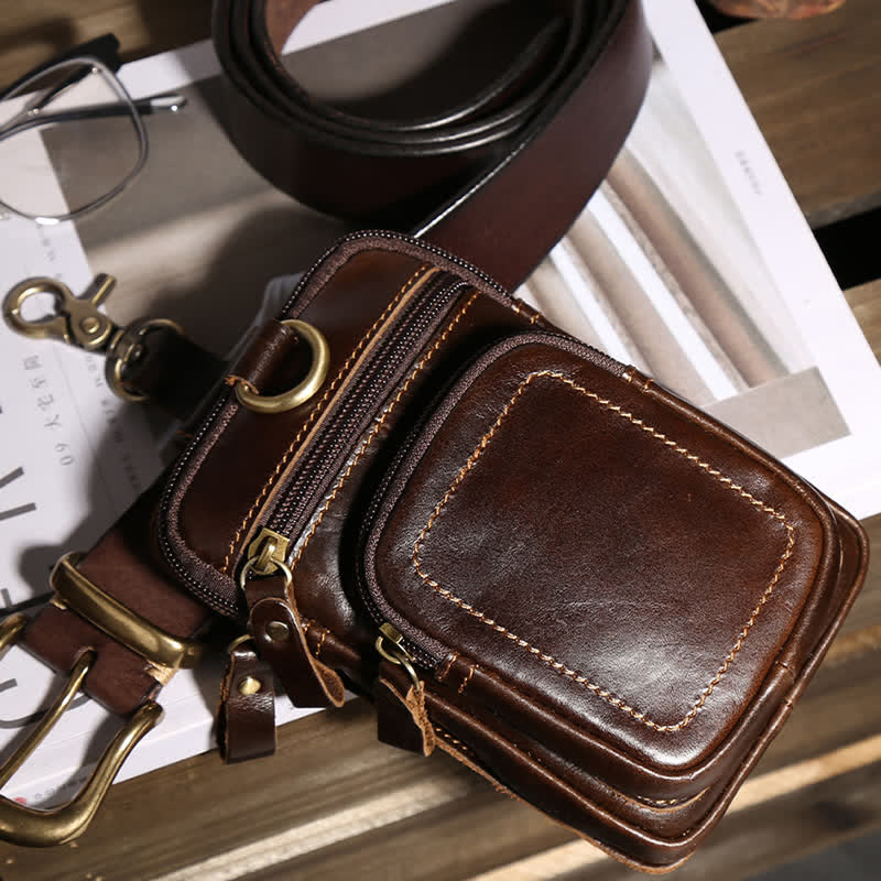 Leisure Sports Large Capicity Business Belt Bag - image 17