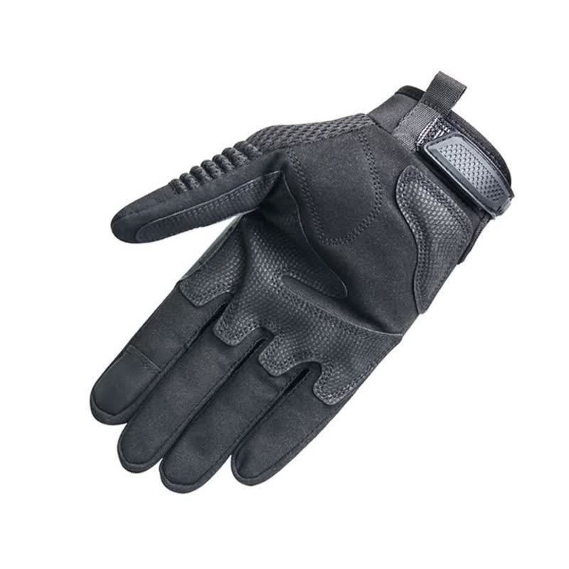 Rubber Hard Knuckle Touch Screen Tactical Gloves - image 12