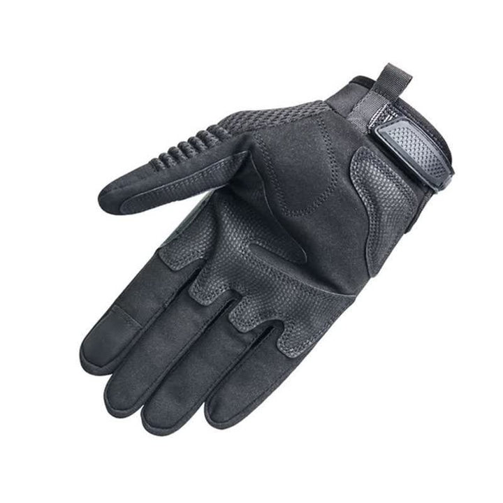 Rubber Hard Knuckle Touch Screen Tactical Gloves - image 12