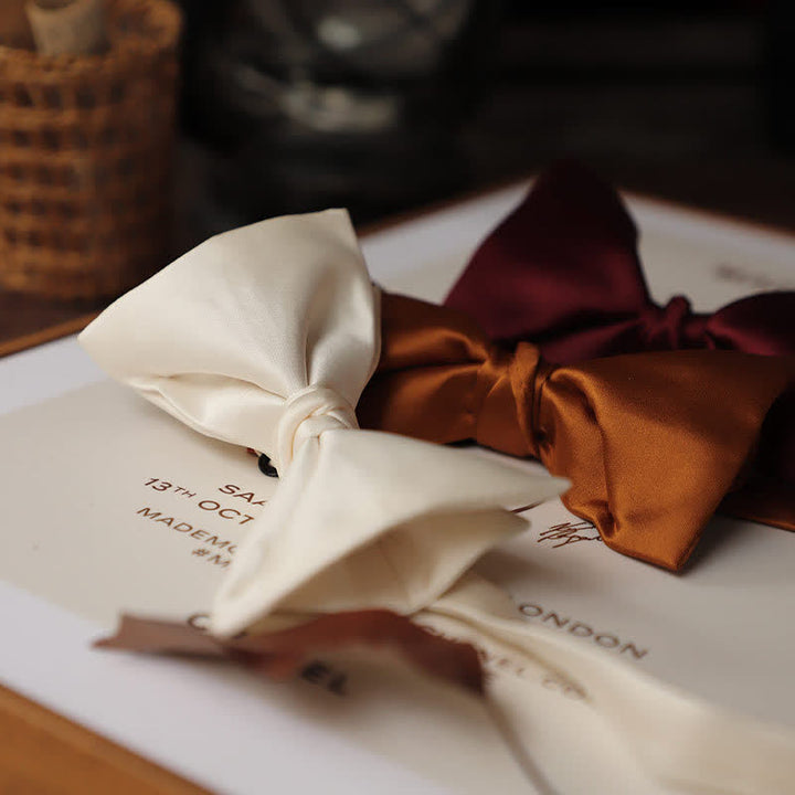 Men's Century Retro Double Layers Bow Tie - image 1
