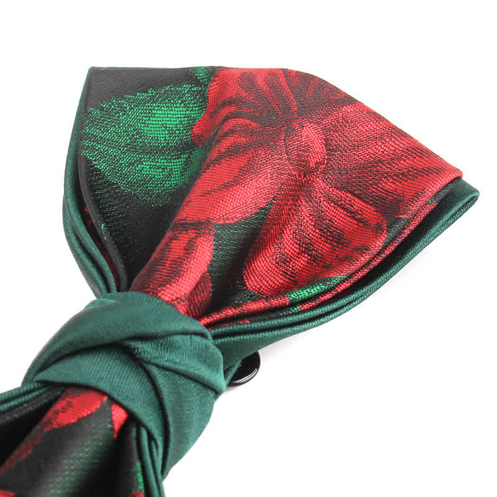 Men's Elegant Floral Botanical Bow Tie - image 3