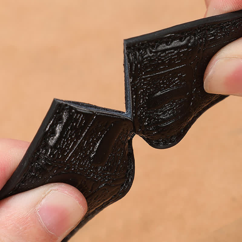Men's Bald Eagle USA Flag Automatic Buckle Leather Belt - image 4