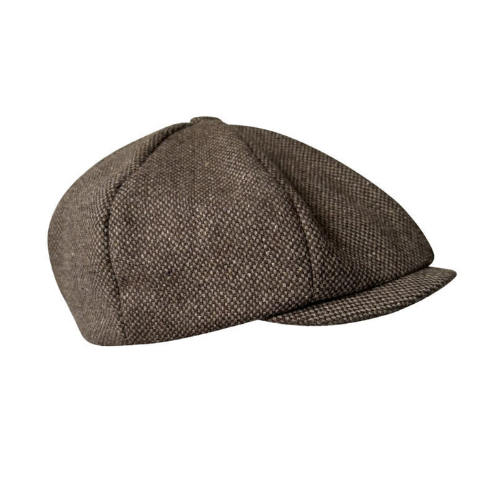 Vintage Auburn Newsboy Beret Octagonal Cap - image 5