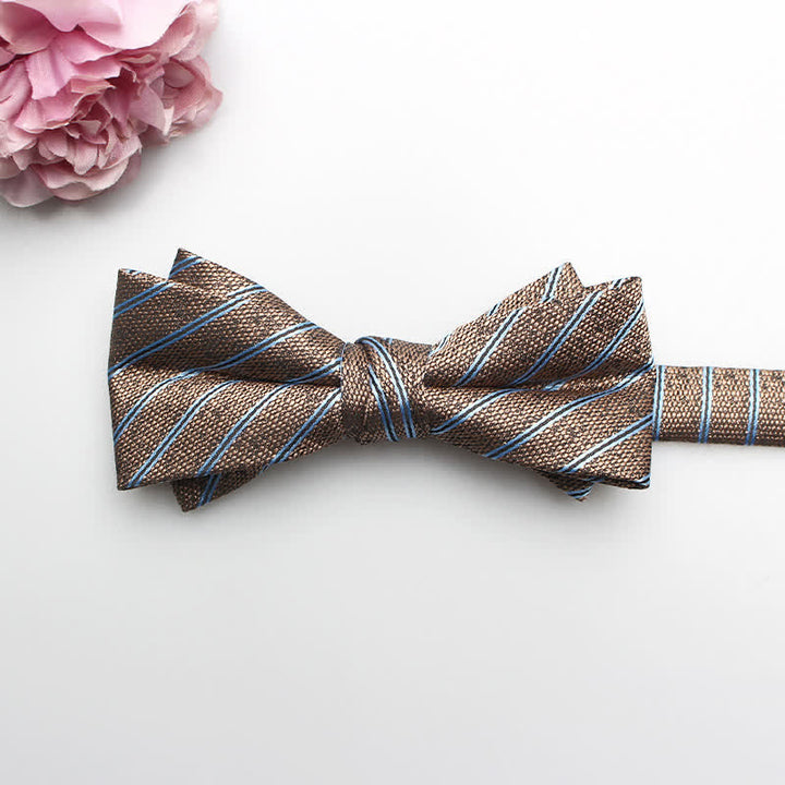 Men's Classical Formal Printed Bow Tie - Style #13 - image 14