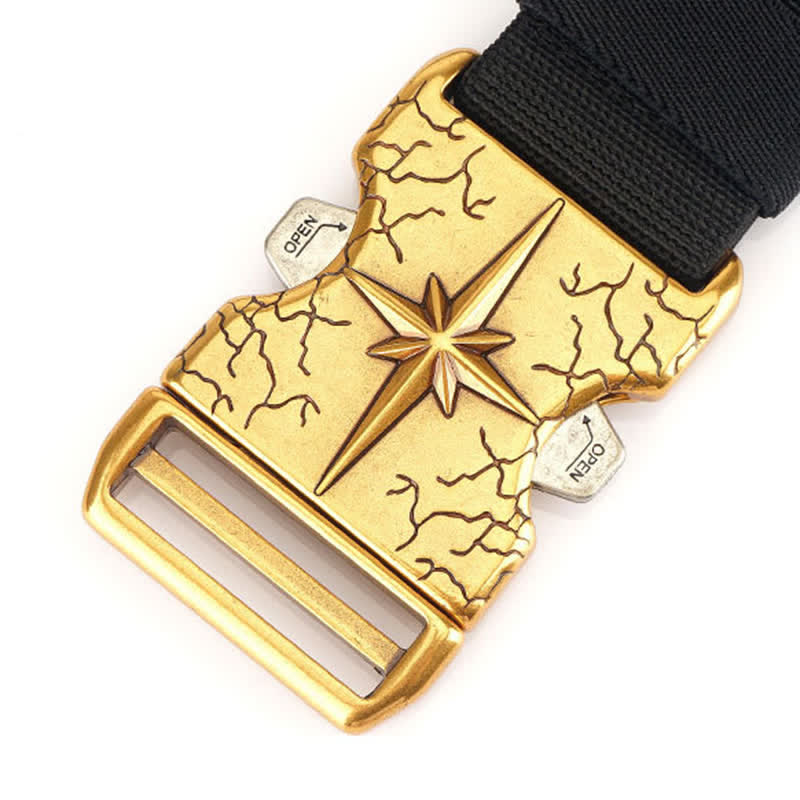 Men's Tactical Quick Release Elastic Canvas Belt - image 10